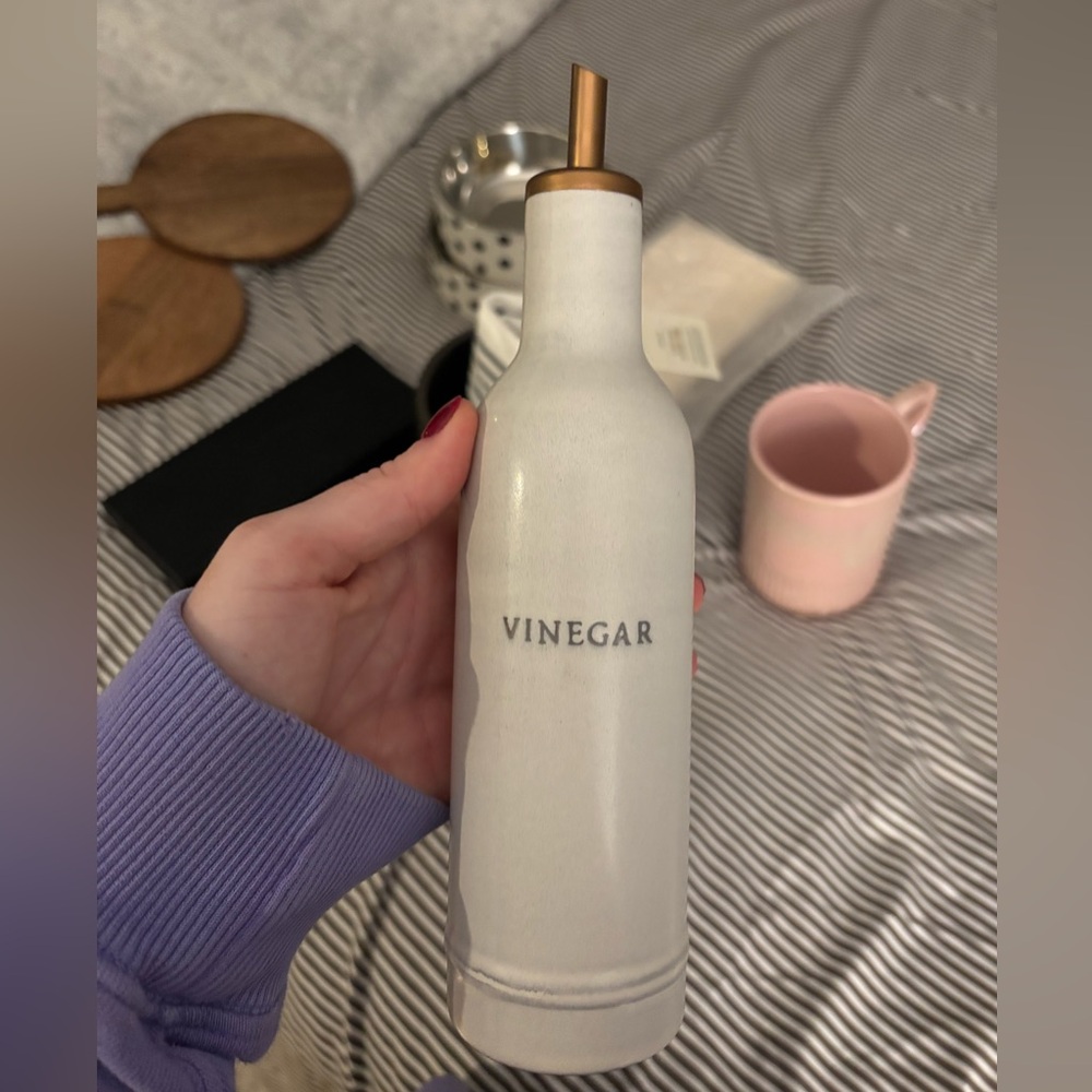 new vinegar bottle